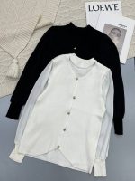 خرید شومیز بافت آستین حریر فانتزی - تصویر 4