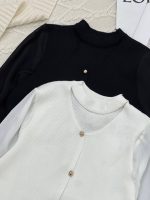 شومیز بافت آستین حریر فانتزی