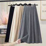 خریددامن بافت زمستانه بلند - تصویر 8