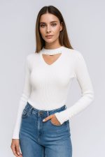 شومیز مجلسی یقه طرح دار کد 29 - تصویر 9