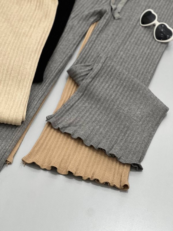 خرید شلوار بافت زمستانه کد942 خرید شلوار بافت زمستانه کد942