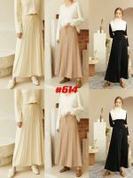 خرید دامن بافت زمستانه بلند - تصویر 8