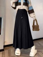 خرید دامن بافت زمستانه بلند - تصویر 11