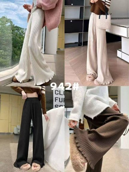 خرید شلوار بافت زمستانه کد942