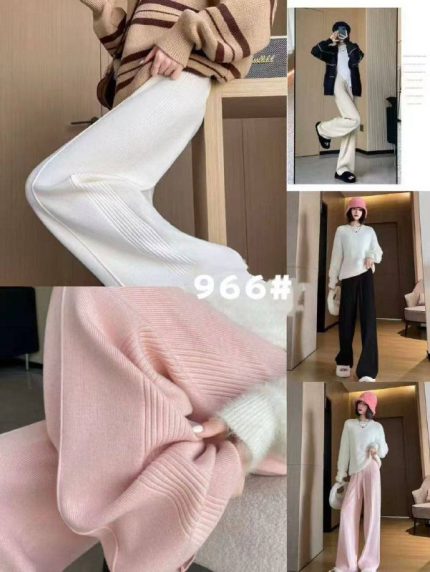 شلوار بافت زمستانه