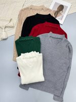 شومیز مجلسی یقه طرح دار