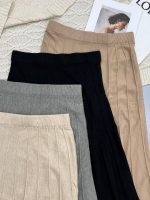 خرید دامن بافت زمستانه بلند - تصویر 9